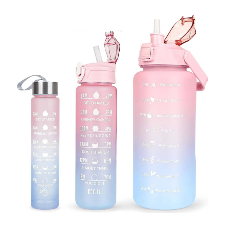 Plastic Water Bottle - Pink screenshot 11